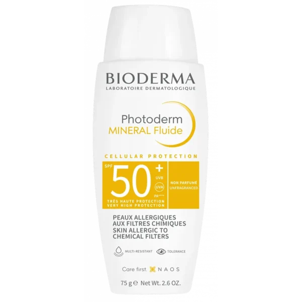Bioderma Photoderm MINERAL Fluid SPF50+ 75 gr