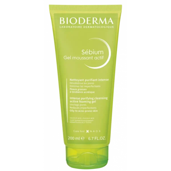 Bioderma Sebium Foaming Gel Active 200 ml
