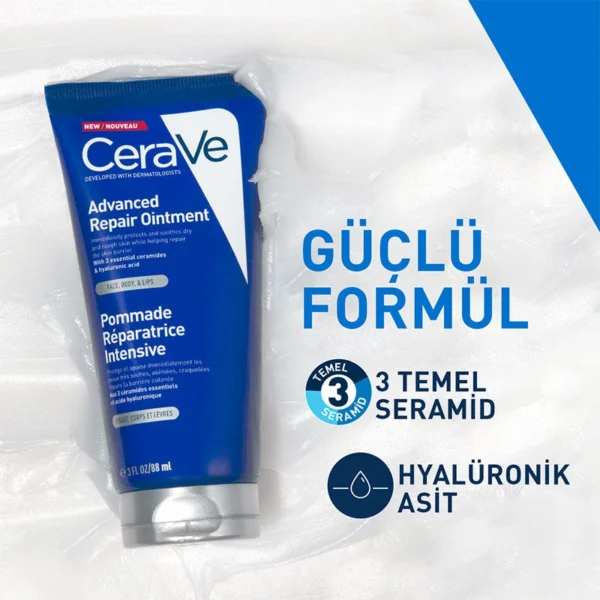 CeraVe Gelişmiş Onarıcı Bakım Kremi 88 ml - Görsel 2