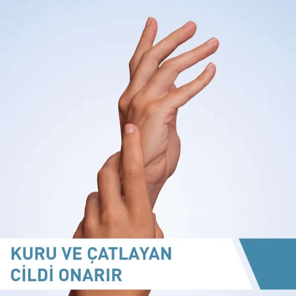 Cera VeKuru ve Sertleşmiş Eller İçin Onarıcı El Kremi 100 ml - Görsel 2