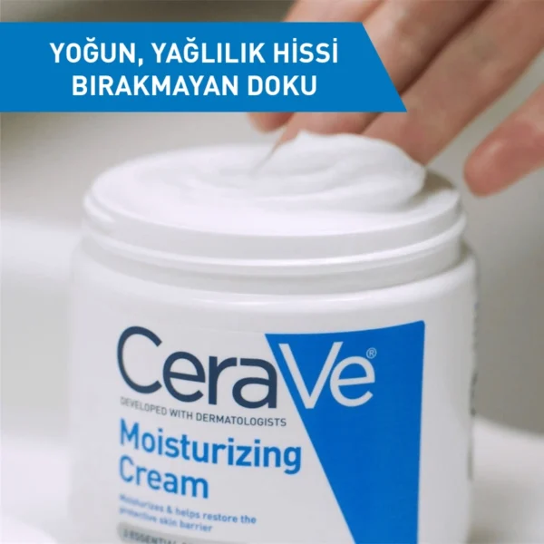 CeraVe Nemlendirici Yüz ve Vücut Kremi 340 gr - Görsel 2