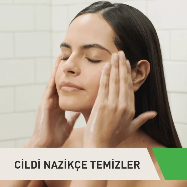 CeraVe Normal ve Kuruya Dönük Ciltler İçin Nemlendiren Temizleyici 473 ml - Görsel 3
