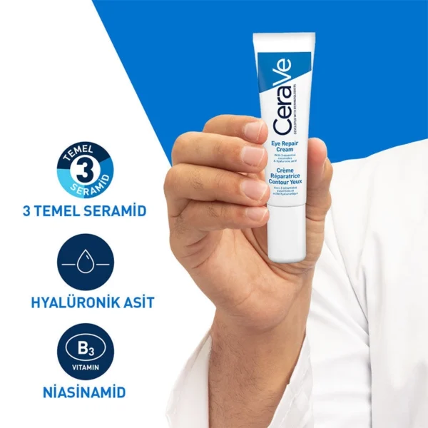 CeraVe Onarıcı Göz Kremi 15 ml - Görsel 3