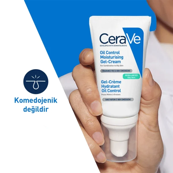 CeraVeYağlanma Karşıtı Nemlendirici Yüz Kremi 52 ml - Görsel 3