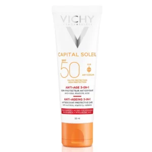 Vichy Capital Soleil SPF 50 Yaşlanma Karşıtı Güneş Kremi 50 ml
