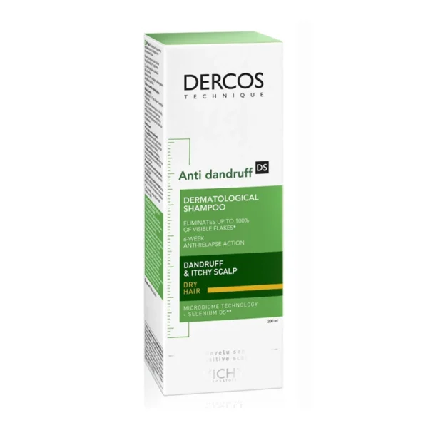 Vichy Dercos Anti Dandruff Kuru Saçlar İçin Kepek Karşıtı Şampuan 200 ml - Görsel 2