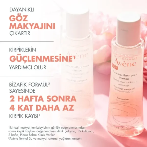 Avene  Çift Fazlı Göz Makyaj Temizleyicisi 125 ml - Görsel 3