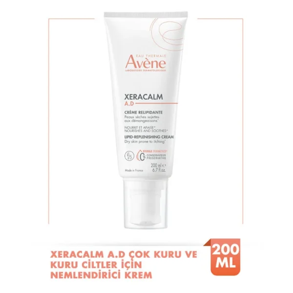 Avene XeraCalm A.D Lipid Yenileyici Krem 200 ml - Görsel 2
