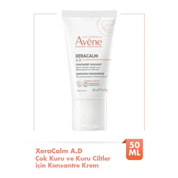 Avene XeraCalm A.D Soothing Concentrate Bakım Kremi 50 ml - Görsel 2
