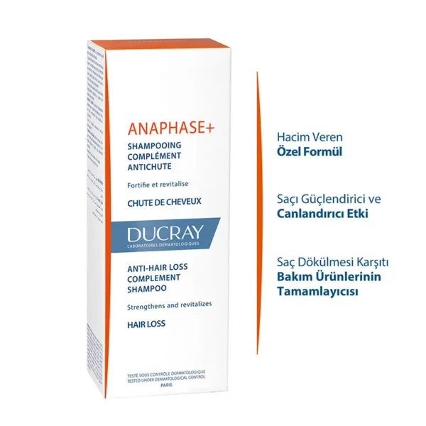 DUCRAY Anaphase Besleyici Saç Bakım Kremi 200 ml - Görsel 2