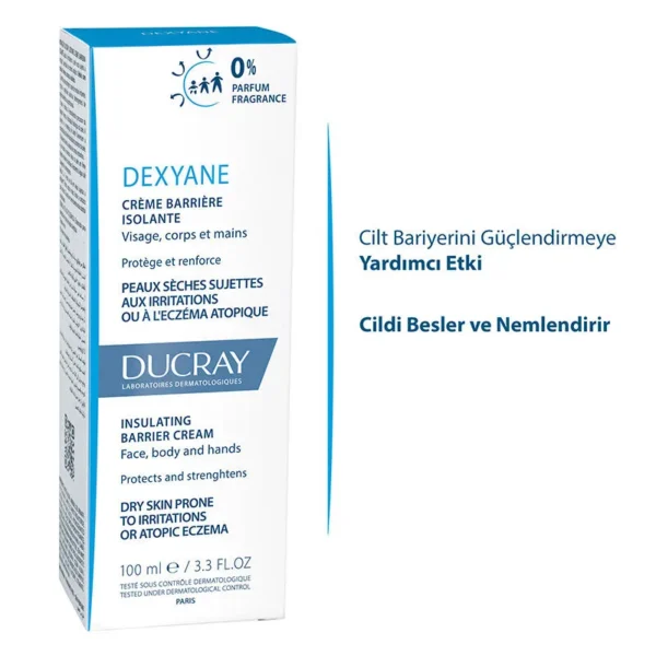 DUCRAY Dexyane Insulating Barrier Krem 100 ml - Görsel 2
