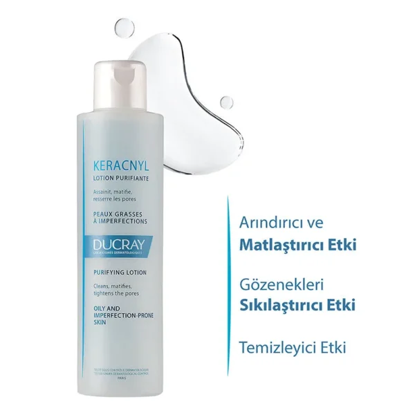DUCRAY Keracnyl Arındırıcı Losyon 200 ml - Görsel 2
