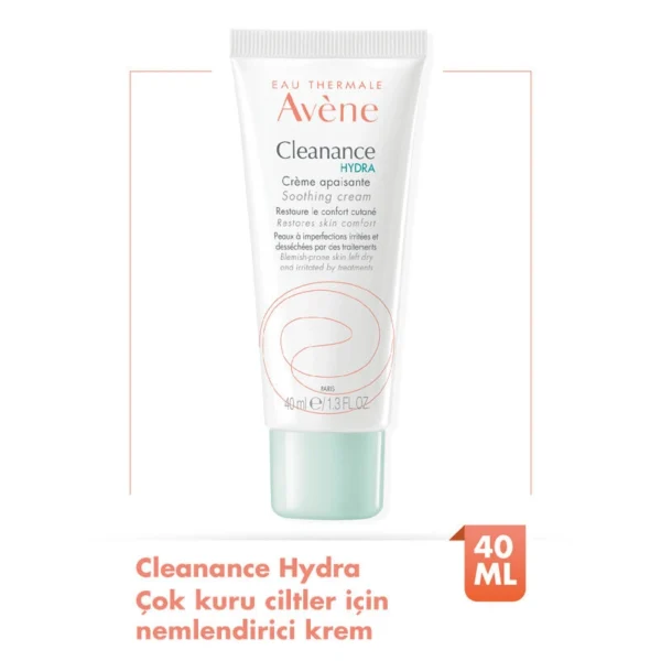 Avene Cleanance HYDRA Yatıştırıcı Krem 40 ml - Görsel 3