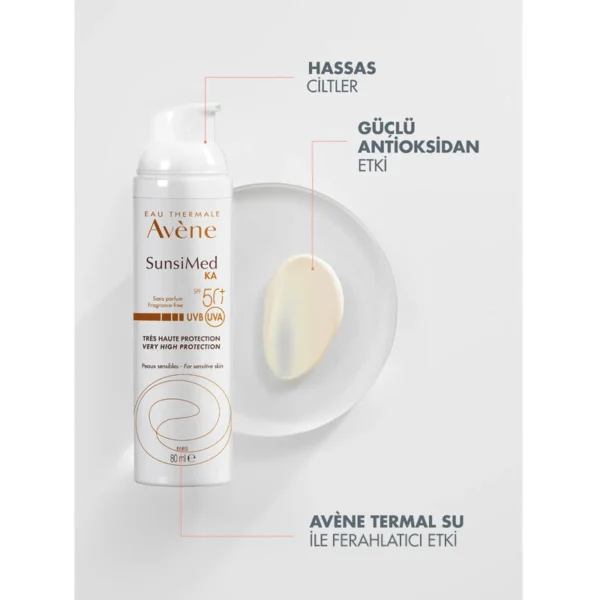 Avene Sunsimed KA Güneş Koruyucu SPF50+ 80 ml - Görsel 3