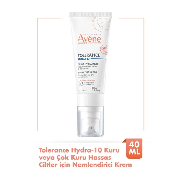 Avene TOLERANCE HYDRA-10 NEMLENDİRİCİ KREM 40 ml - Görsel 2
