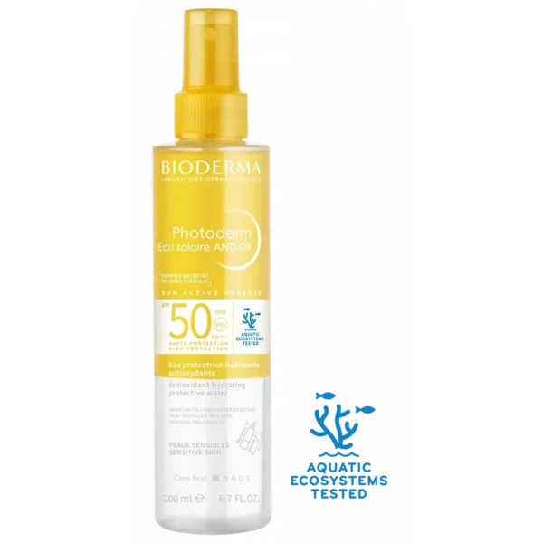 Bioderma Photoderm ANTI OX SUN PROTECTIVE WATER SPF50 200 ML - Görsel 2