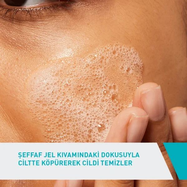 CeraVe Akneye Eğilim Gösteren Ciltlere Özel Temizleyici 236 ml - Görsel 3