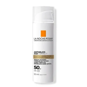 LA ROCHE POSAY ANTHELIOS AGE CORRECT SPF50 GÜNEŞ KREMİ UV IŞINLARI KAYNAKLI LEKE VE KIRIŞIKLIK KARŞITI BAKIM KREMİ
