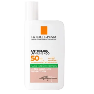 LA ROCHE POSAY ANTHELIOS OIL CONTROL FLUID RENKLİ YÜZ GÜNEŞ KREMİ Karma ve yağlı ciltler için yüksek koruma sağlayan renkli güneş kremi