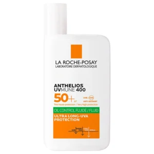 LA ROCHE POSAY ANTHELIOS OIL CONTROL FLUID YÜZ GÜNEŞ KREMİKarma ve yağlı ciltler için yüksek koruma sağlayan güneş kremi