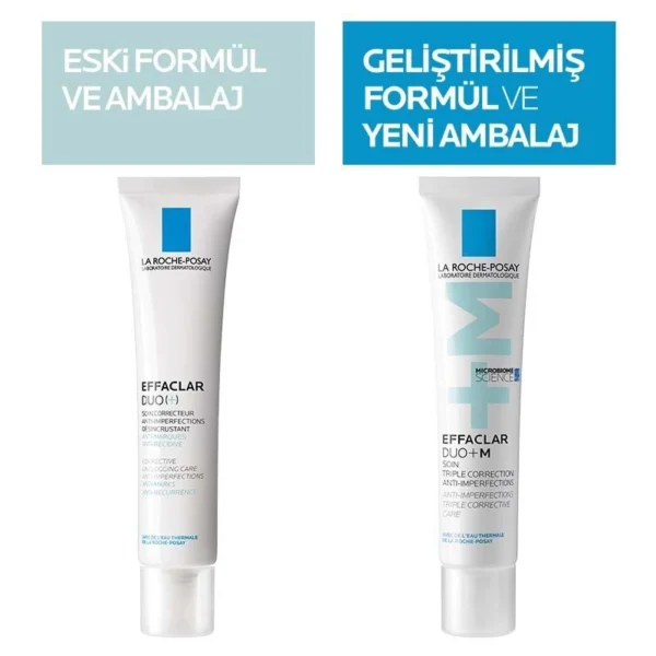 LA ROCHE POSAY EFFACLARDUO+M Yağlı ve Akneye Eğilimli Ciltler için Cilt Kusuru Karşıtı Bakım Kremi - Görsel 2