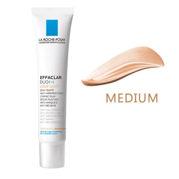 LA ROCHE POSAY EFFACLAR DUO + UNIFIANT MEDIUM GÖZENEKLERİ AÇAN CİLT RENGİ EŞİTLEYİCİ - Görsel 2