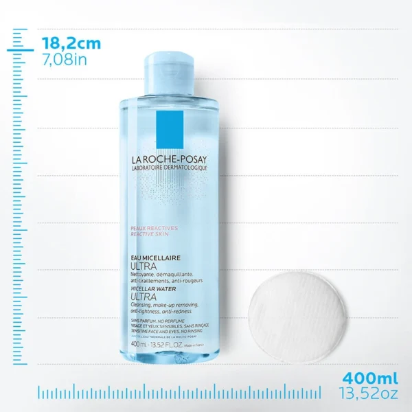 LA ROCHE POSAY MİSEL SU ULTRA MAKYAJ TEMİZLEYİCİ REAKTİF CİLTLER İÇİN - Görsel 3