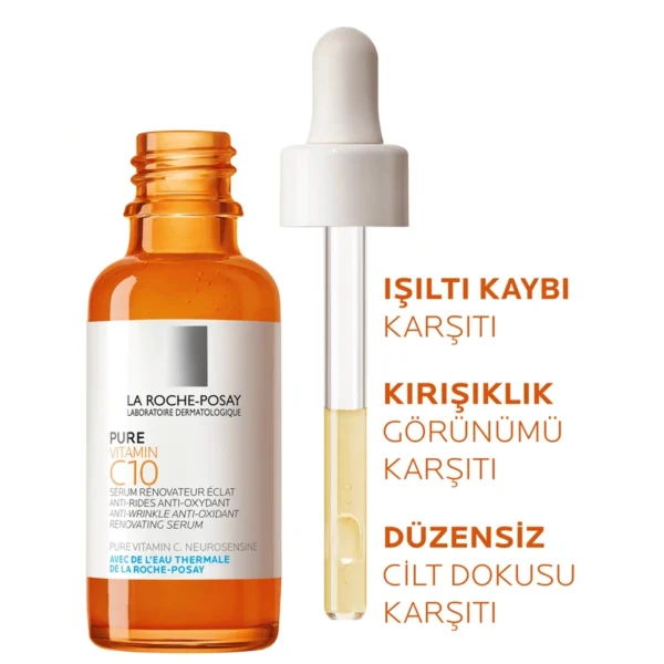 LA ROCHE POSAY SAF VİTAMİN C10 SERUMIŞILTI VEREN ANTİOKSİDAN SERUM - Görsel 3