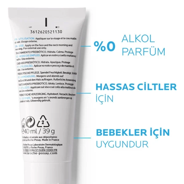 LA ROCHE POSAY TOLERIANE  SENSITIVENemlendirici Krem - Görsel 2