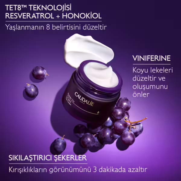 CAUDALIE Premier Cru Kapsamli Yaşlanma Karşıtı Gündüz Bakım Kremi - Yedek kapsül - Görsel 2