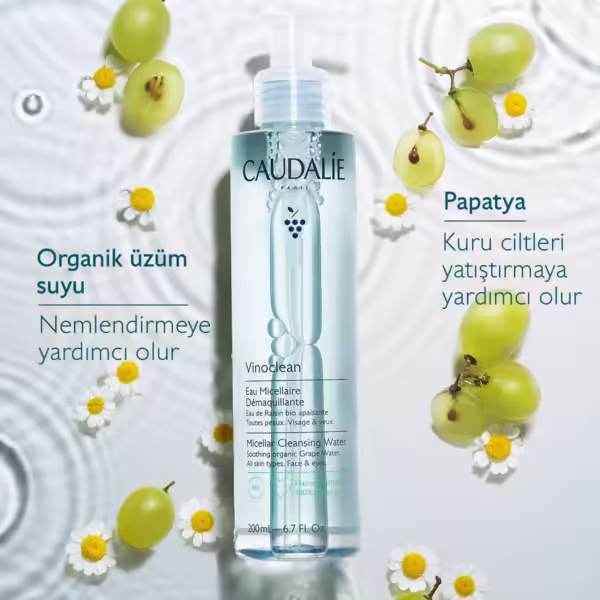 CAUDALIE Vinoclean Misel Temizleme Suyu-200ml - Görsel 2